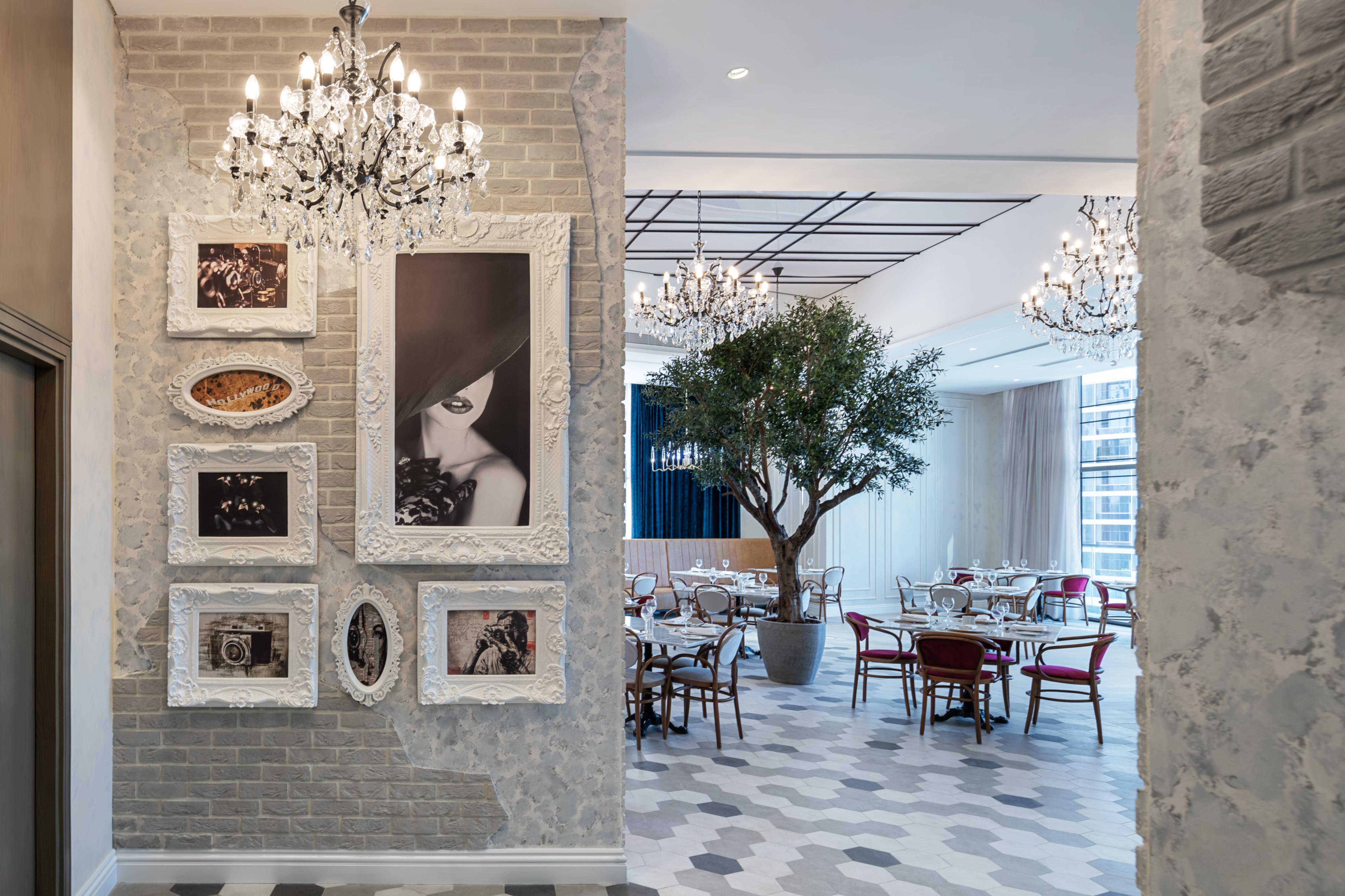 โรงแรมพาราเมาท์ มิดทาวน์ ดูไบ ภายนอก รูปภาพ Restaurant