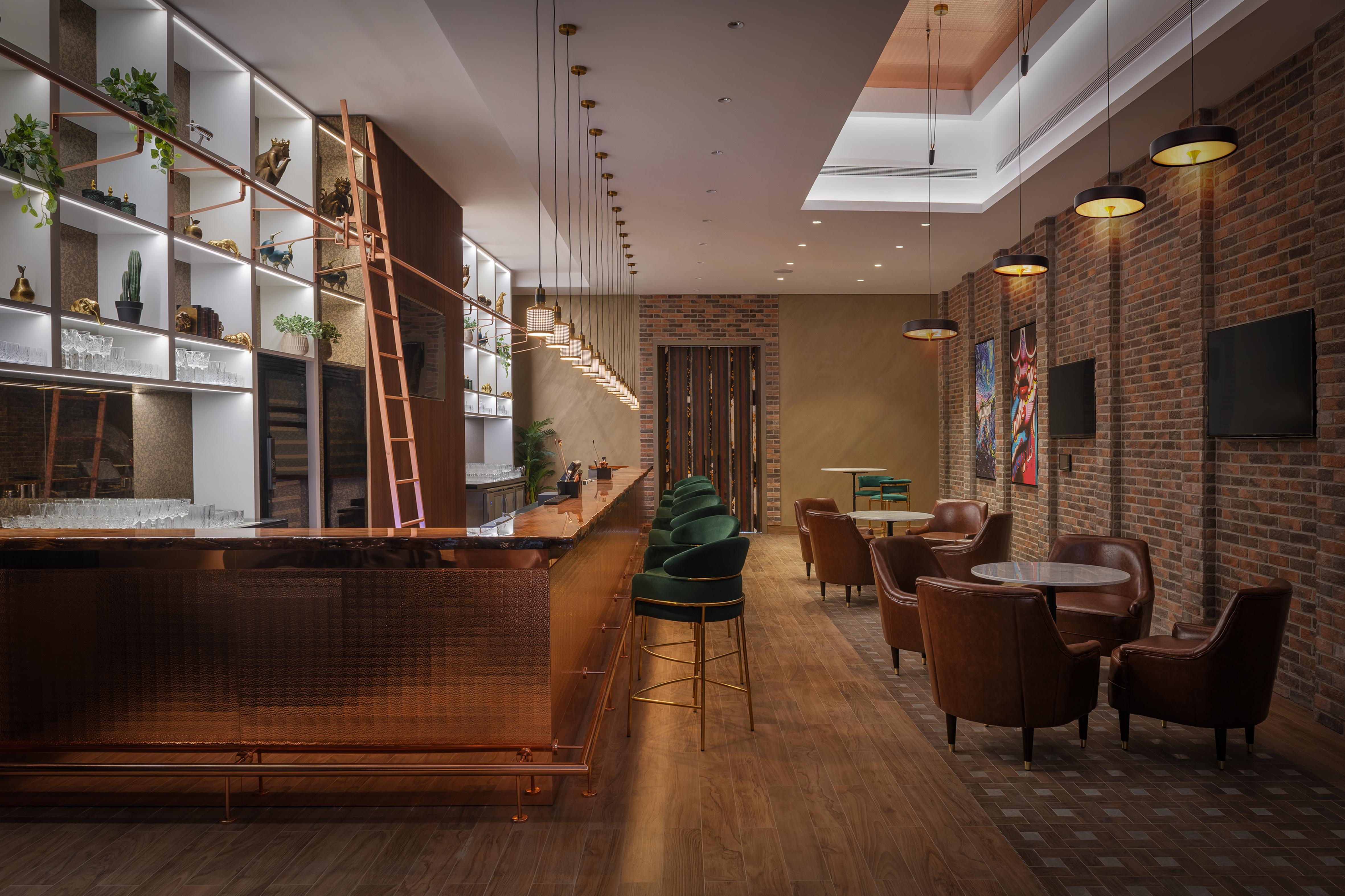 โรงแรมพาราเมาท์ มิดทาวน์ ดูไบ ภายนอก รูปภาพ The interior of the new lounge
