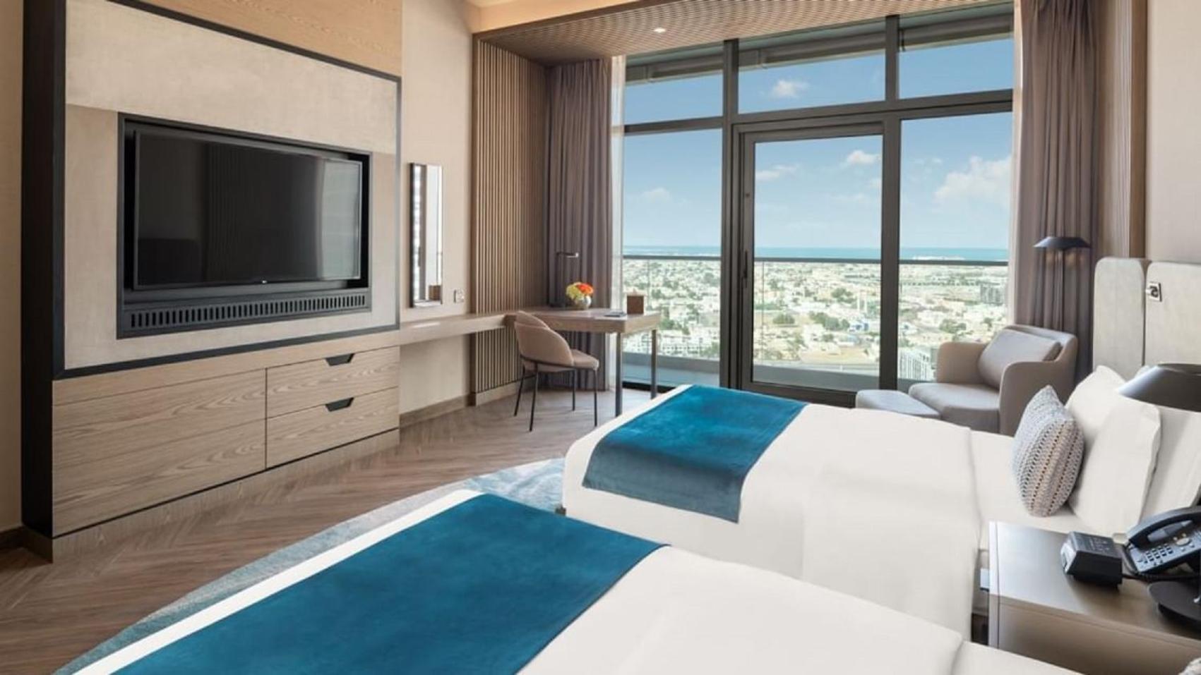 โรงแรมพาราเมาท์ มิดทาวน์ ดูไบ ภายนอก รูปภาพ Deluxe Ocean View